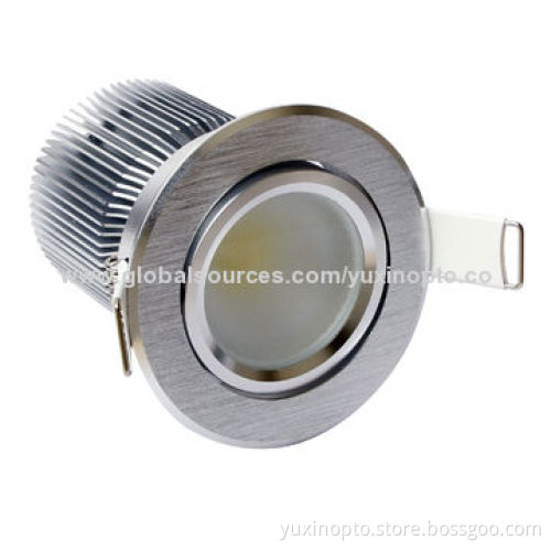 SAA 15W COB LED Downlight, 60-degree beam angle
